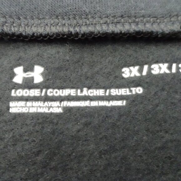 Under Armour Fleece Joggers Women's Size 3X Black Activewear Sweatpants - Picture 7 of 10
